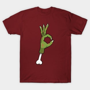 A-Okay Zombie hand T-Shirt